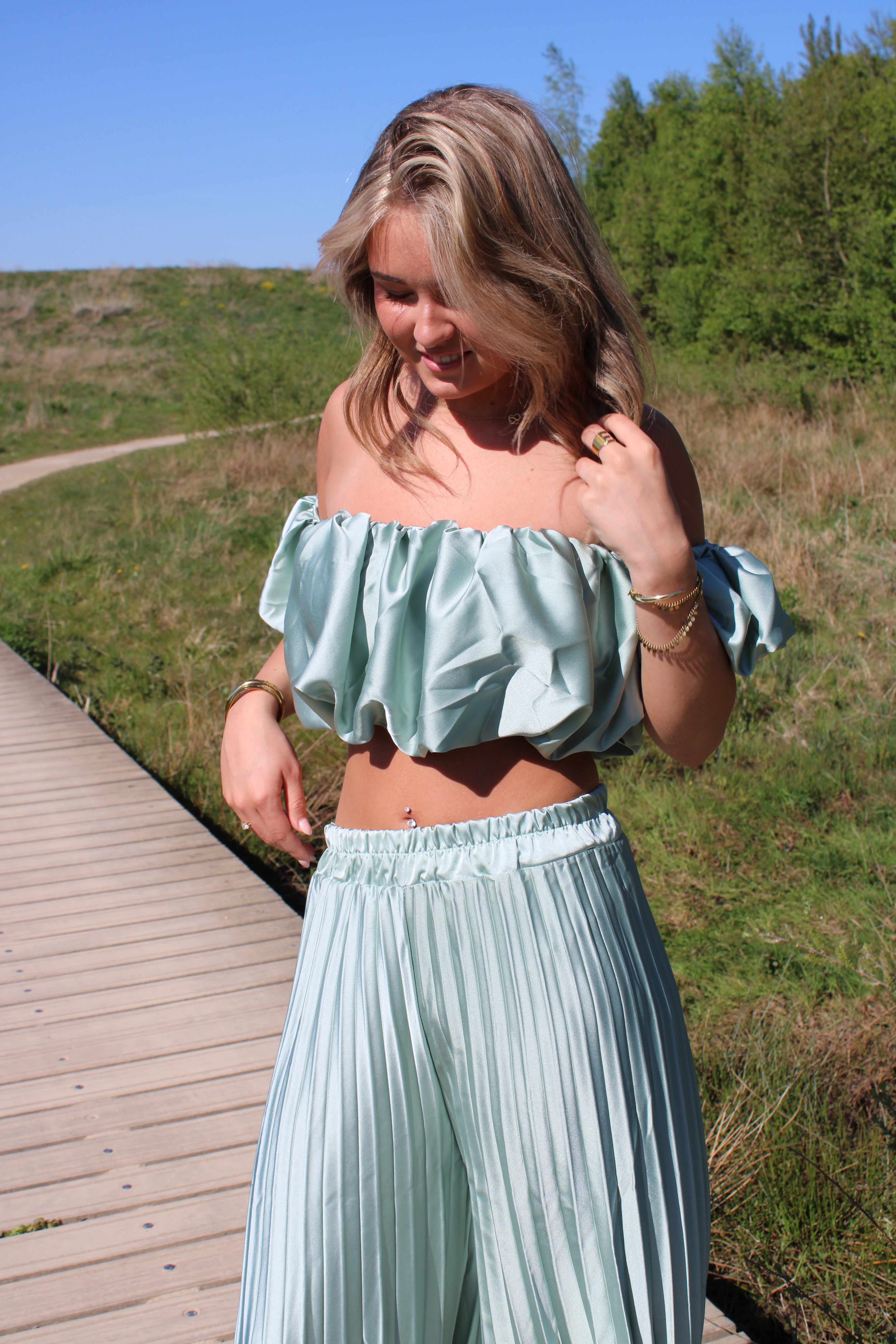 Pretty in Aqua Marine