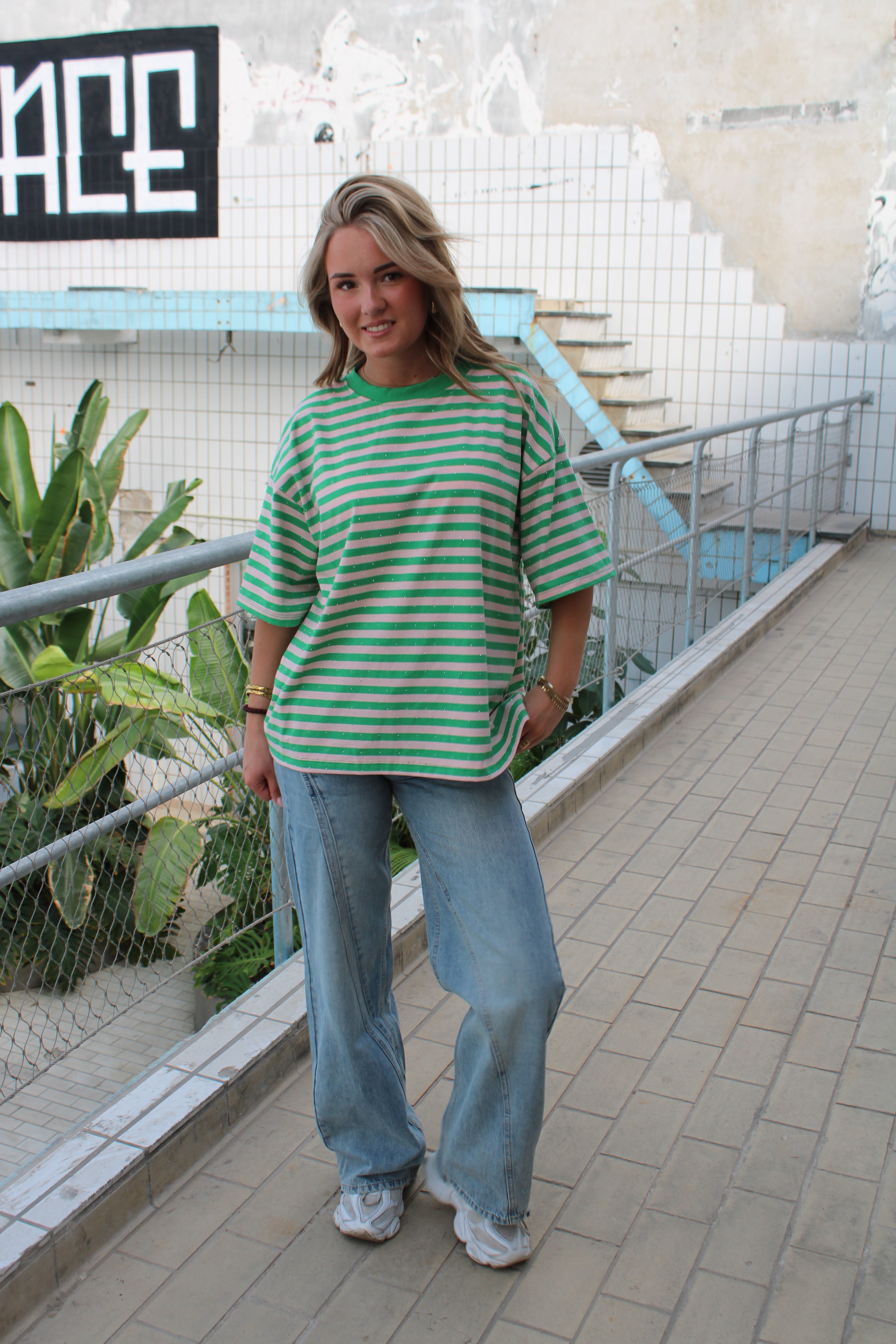 Ella top - groen