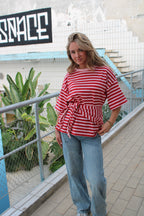 Ella top - rood