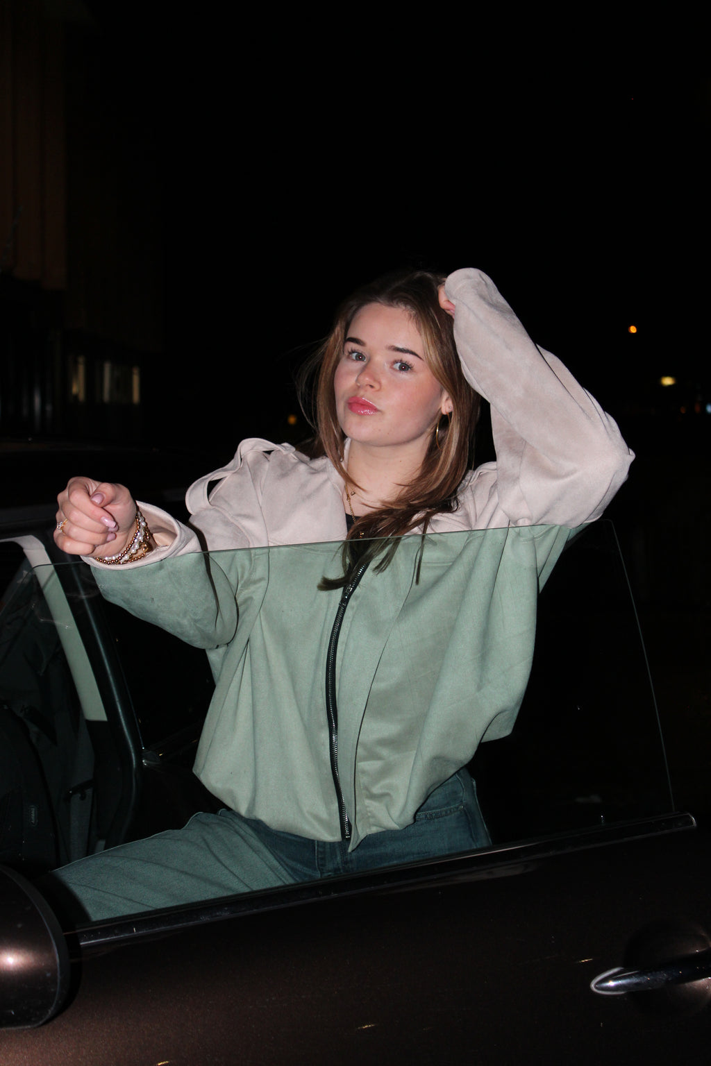Suède jas
