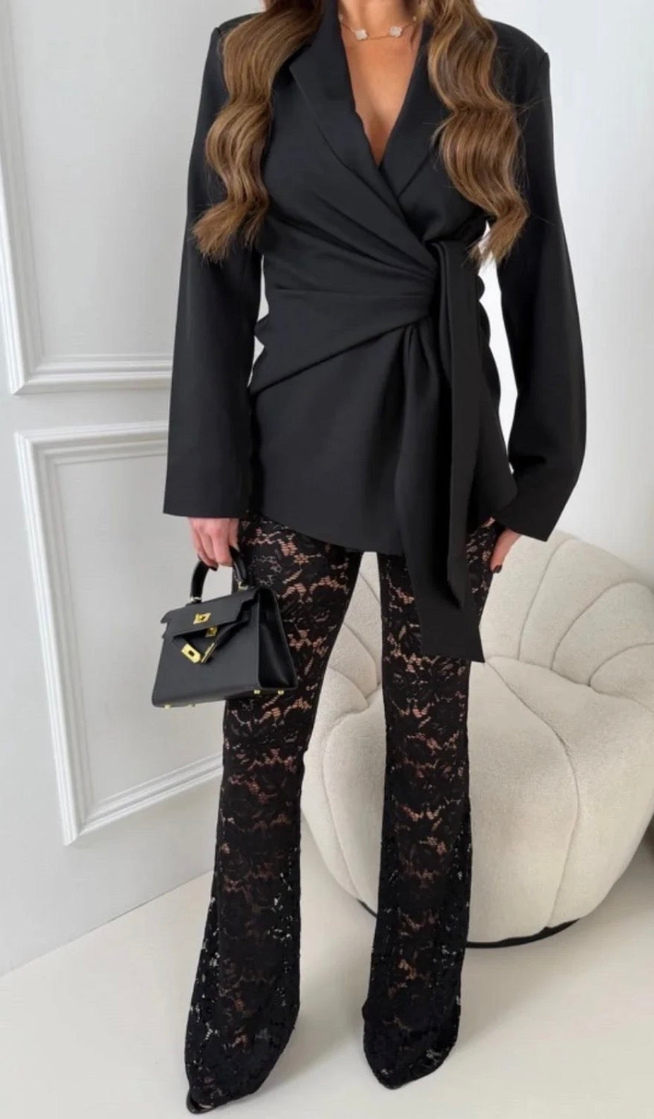 Lace pants
